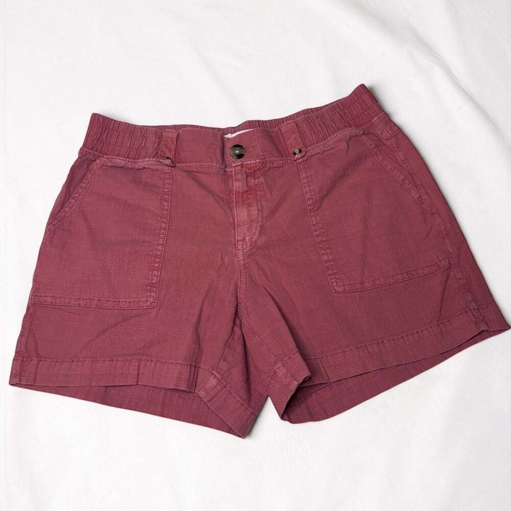 Sonoma Goods For Life Women's Elastic Waist Utility Shorts Size 10